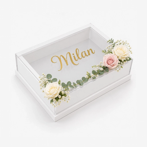Acrylic Baptism Box
